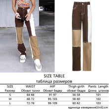 Vintage Denim Pants High Waisted Woman Trouser Harajuku Capris