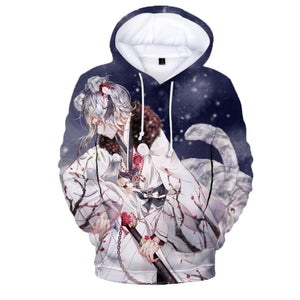 Bungou Stray Dogs - Unisex Oversized Soft Anime Print Hoodie Sweatshirt Pullover