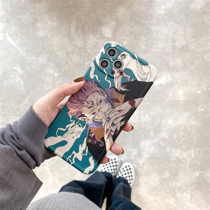 Jujutsu Kaisen Phone Case For Iphone 12 11 Pro X Xs Max XR 7 8 Plus Cute Soft Cover