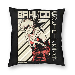 Boku No Hero Academia - Katsuki Bakugo -Pillow Cushion Case Cover 40cm x 40cm or 45cm x 45cm
