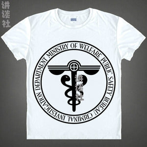 Psycho-Pass PSYCHOPASS T-Shirts Multi-style Short