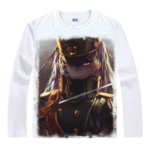 Re:CREATORS T-Shirts Long Sleeve Altair Military Uniform Princess