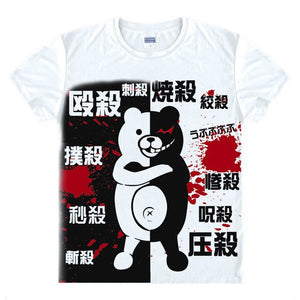 Japanese Anime Shirt Danganronpa 2 T-Shirts Multi-style