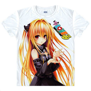 Anime Shirt To Love-Ru T-Shirts Multi-style