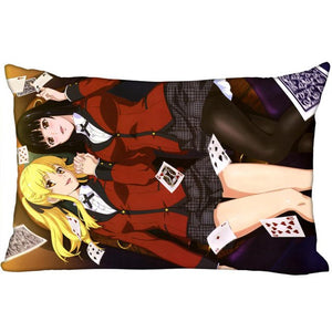 Cover Kakegurui Rectangle Zipper Pillow  40x60cm45X75cm50X75cm(Two sides) - Kawainess