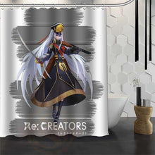 Custom Waterproof Bathroom Re:CREATORS Shower Curtain Polyester Fabric Bathroom Curtain 165X180cm,180X200cm