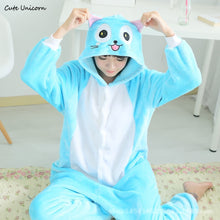 Cute Unicorn Fairy Tail Happy Cat  Pajamas - Kawainess