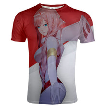 Darling In The Franxx - Unisex Soft Casual Anime Short Sleeve Print T Shirts