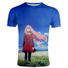 Darling In The Franxx - Unisex Soft Casual Anime Short Sleeve Print T Shirts