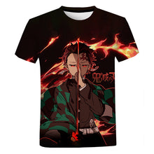 Demon Slayer - Unisex Soft Casual Anime Short Sleeve Print T Shirts