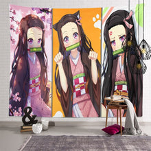 Demon Slayer - Kamado Tanjirou - Kamado Nezuko - Wall Hanging Tapestry Decoration