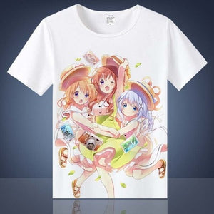 Desu ka Gochuumon wa Usagi Desuka T-shirt