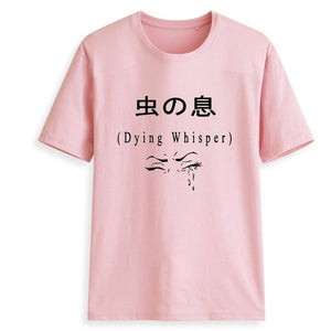 Dying Whisper Anime T-shirt