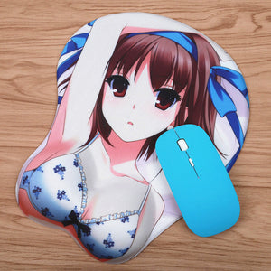 Anime Girl Game Mousepad