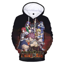 Fairy Tail - Unisex Oversized Soft Anime Print Hoodie Sweatshirt Pullover