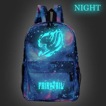Fairy Tail Luminous Backpack Fairy Tail School Bags
