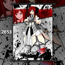 Fairy Tail Mirajane Erza Lucy Juvia Anime manga wall Poster Scroll B