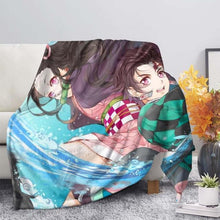 Demon Slayer - Printed Anime Ultra-Soft Sherpa Blanket Bedding