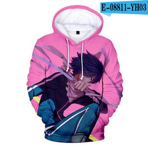 Noragami - Unisex Oversized Soft Anime Print Hoodie Sweatshirt Pullover