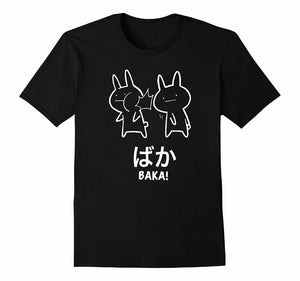 Baka Rabbit Slap Baka Harajuku T-shirt - Kawainess