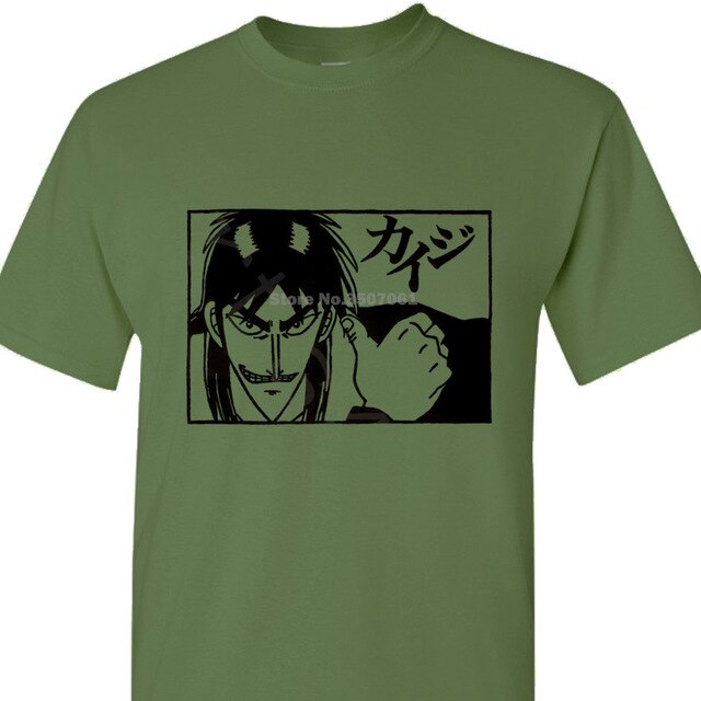 Gambling Apocalypse Kaiji ( Manga Dvd Anime Ultimate Gambler )  Men T-shirt