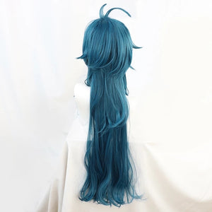 Genshin Impact - Kaeya Long 80cm Blue-Ink Cosplay Wig