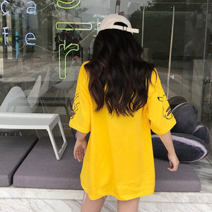 Harajuku Kawaii Pikachu Yellow Cute Tshirt
