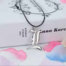 Death Note Double L Yagami  Necklace
