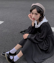 Black Sailor Dress Women Lolita Girl Style