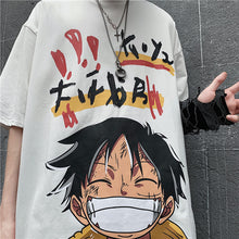 Harajuku Luffy Tshirt Streetwear