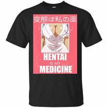 Hentai Lewd Oppai Nurse Anime Style T-Shirt