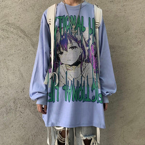 Hip Hop Japan Korean Gothic Harajuku Men T Shirt Anime Clothing