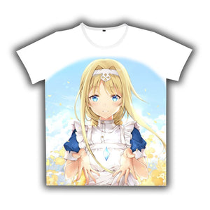 Sword Art Online Alicization Alice Custom T-shirt