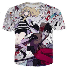 Angels of Death - Unisex Soft Casual Anime Short Sleeve Print T Shirts