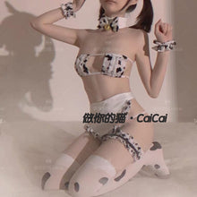 Hot Sexy Cow Cosplay Costume Lingerie Bikini Set
