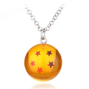 Dragon Ball Necklace Realize your wishes pvc 1-7stars Ball