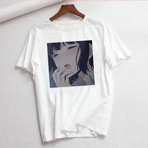 Anime Lewd Harajuku Ulzzang T-shirt