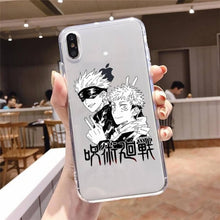 Jujutsu Kaisen  Phone Case Transparent soft For iphone V3