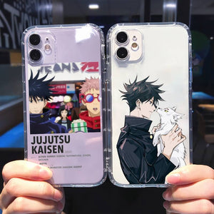 Jujutsu Kaisen  Phone Case Transparent soft For iphone V1