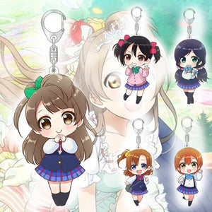 Kawaii Anime Love Live Keychain