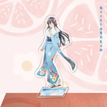 Kawaii Sakurajima Mai Anime Figure Rascal Does Not Dream of Bunny Girl Senpai Action Figure Acrylic Stand Model Toys Stand Sign