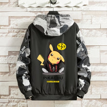 Pokemon Hoodie Anime Pikachu Pullovers Coats Casual