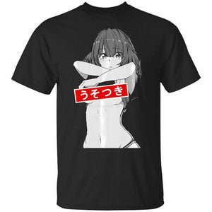 Lewd Conduct Ahegao Hentai T-shirt