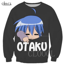Lucky Star Otaku -Japanese Soft Anime Hoodie Sweatshirt