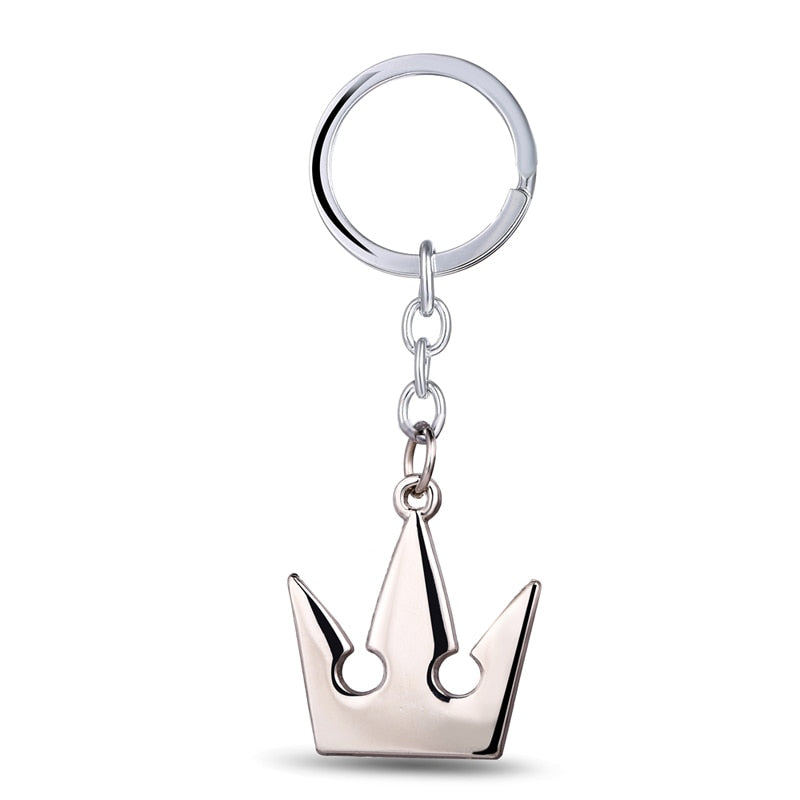 Kingdom Hearts Crown Keychain  Metal Key