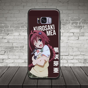 Mea Kurosaki To LOVE-Ru Phone For Samsung Galaxy S7 Edge S8 S9 Plus Note 8 9