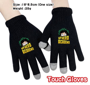 My Hero Academia anime touch gloves