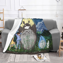 My Neighbor Totoro - Printed Anime Ultra-Soft Sherpa Blanket Bedding