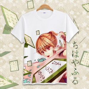 New Chihayafuru cosplay T-Shirt Anime