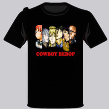 New Cowboy Bebop Cast Black T-Shirt Size S-3Xl